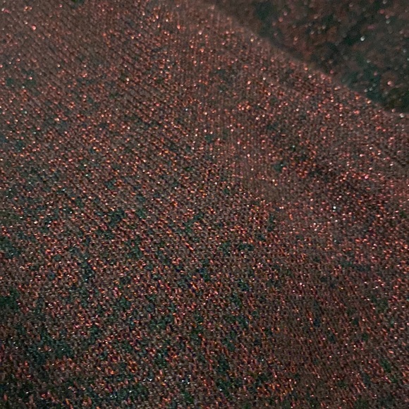 NWT Apt 9 Sparkle Wine Metallic Tunic Knit Sweater - Picture 2 of 5